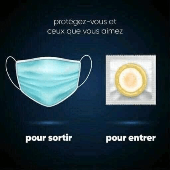 sexe et masque